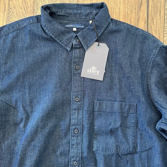 LEVI'S® MADE & CRAFTED® STANDARD SHIRT IN RANIER WASH - Picture 9 of 14